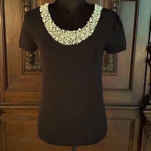 NWOT Perfect Pearl Beaded Top